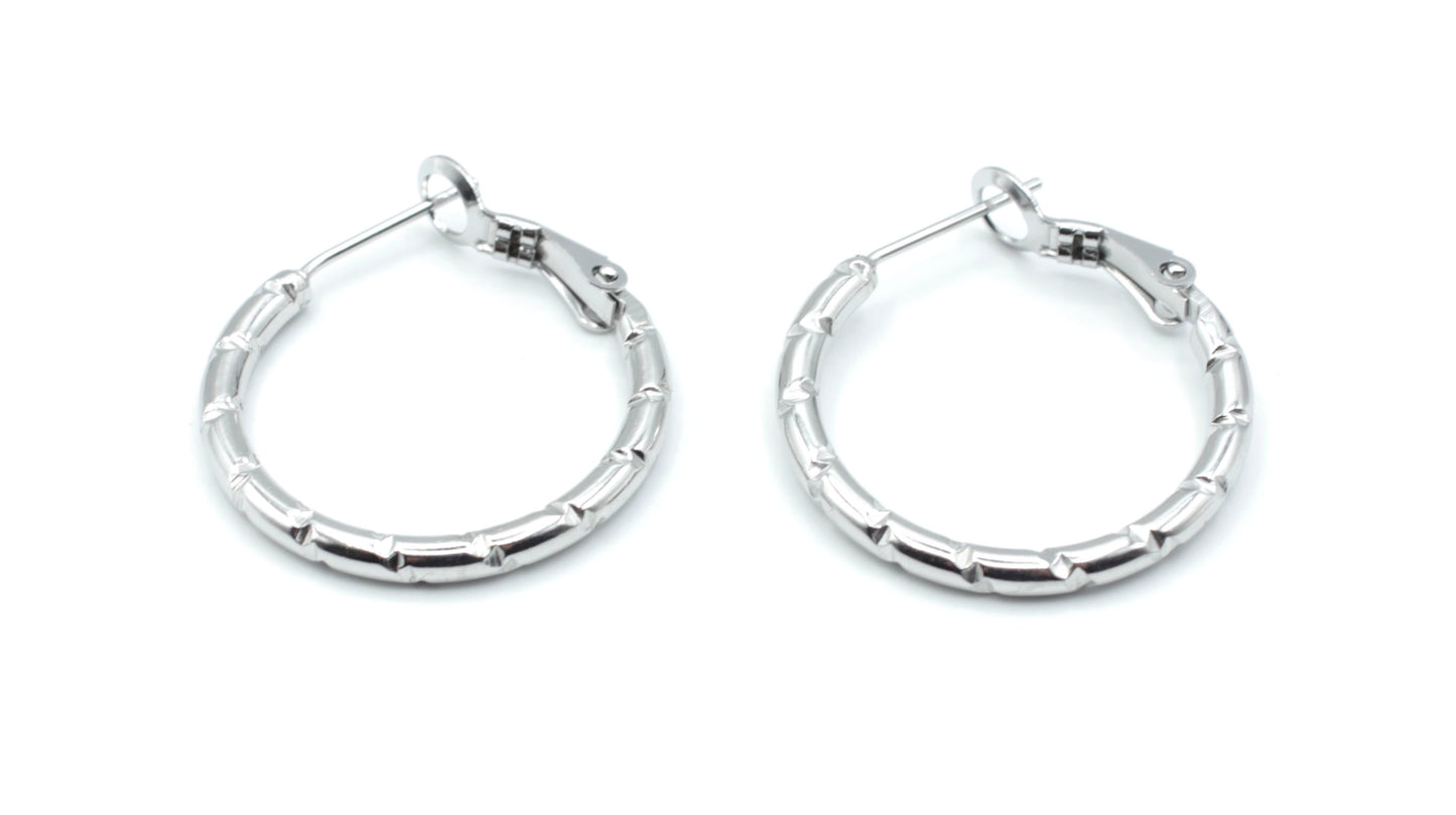Pendientes de Aro Bamboo Pai - delacabra