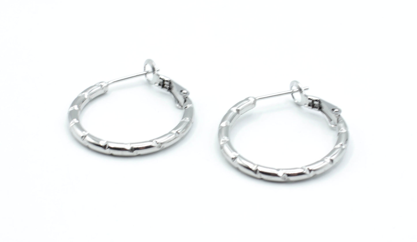 Pendientes de Aro Bamboo Pai - delacabra