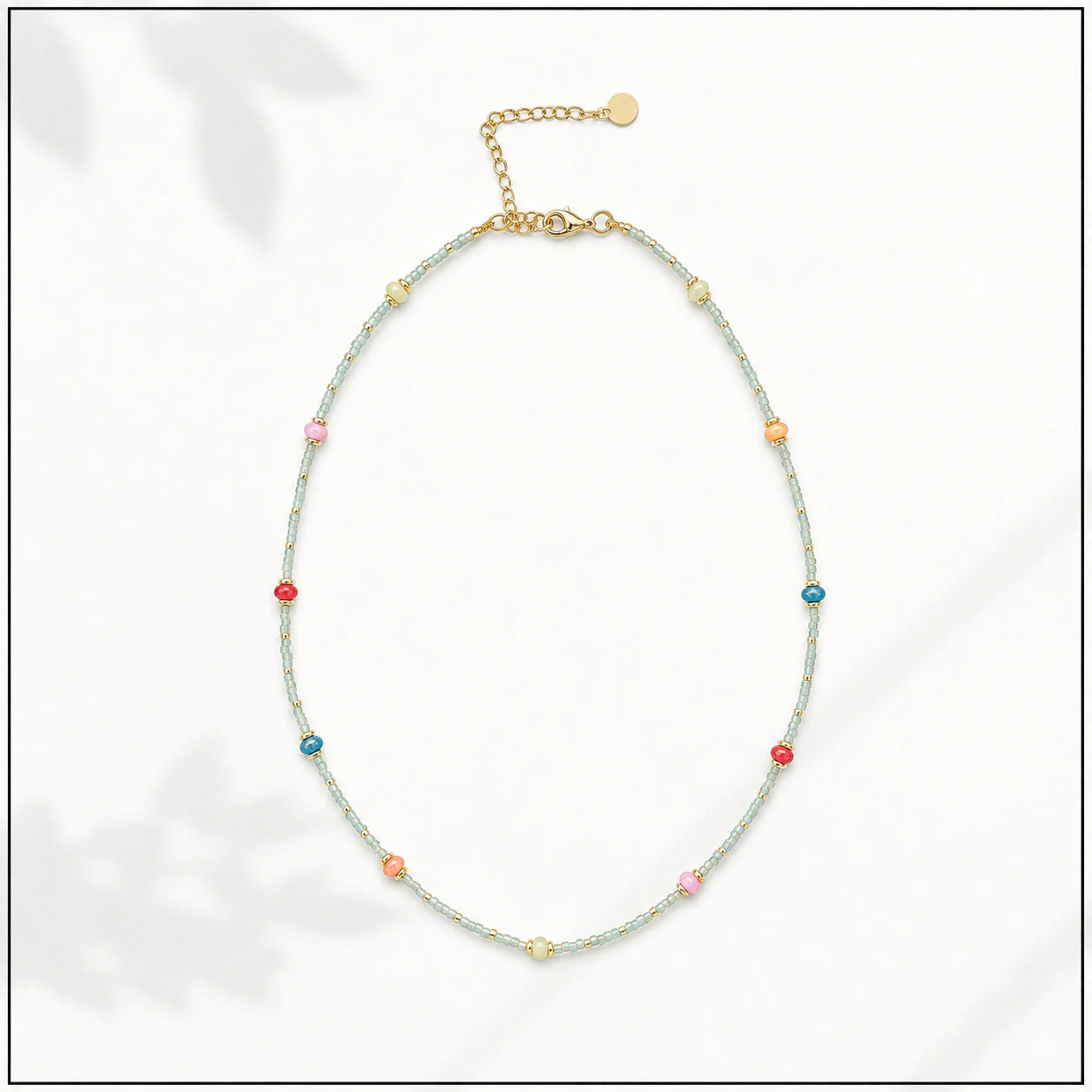 Collar Piedras Multicolor
