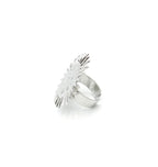 Anillo Inti, robusto pero ligero, resistente al agua y al paso del tiempo. Delacabra