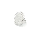 Anillo inti versátil para combinar con oros anillos y ser el centro de atracción en el outfit. Delacabra