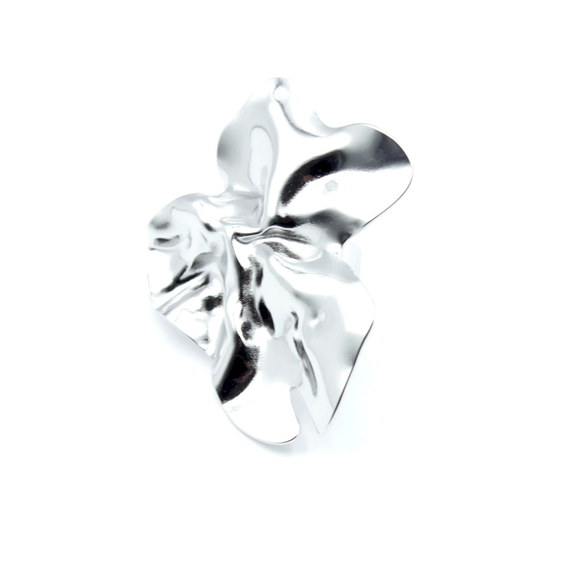 Anillo Lys acero inoxidable plateado de tendencia, un must en tu colección - delacabra