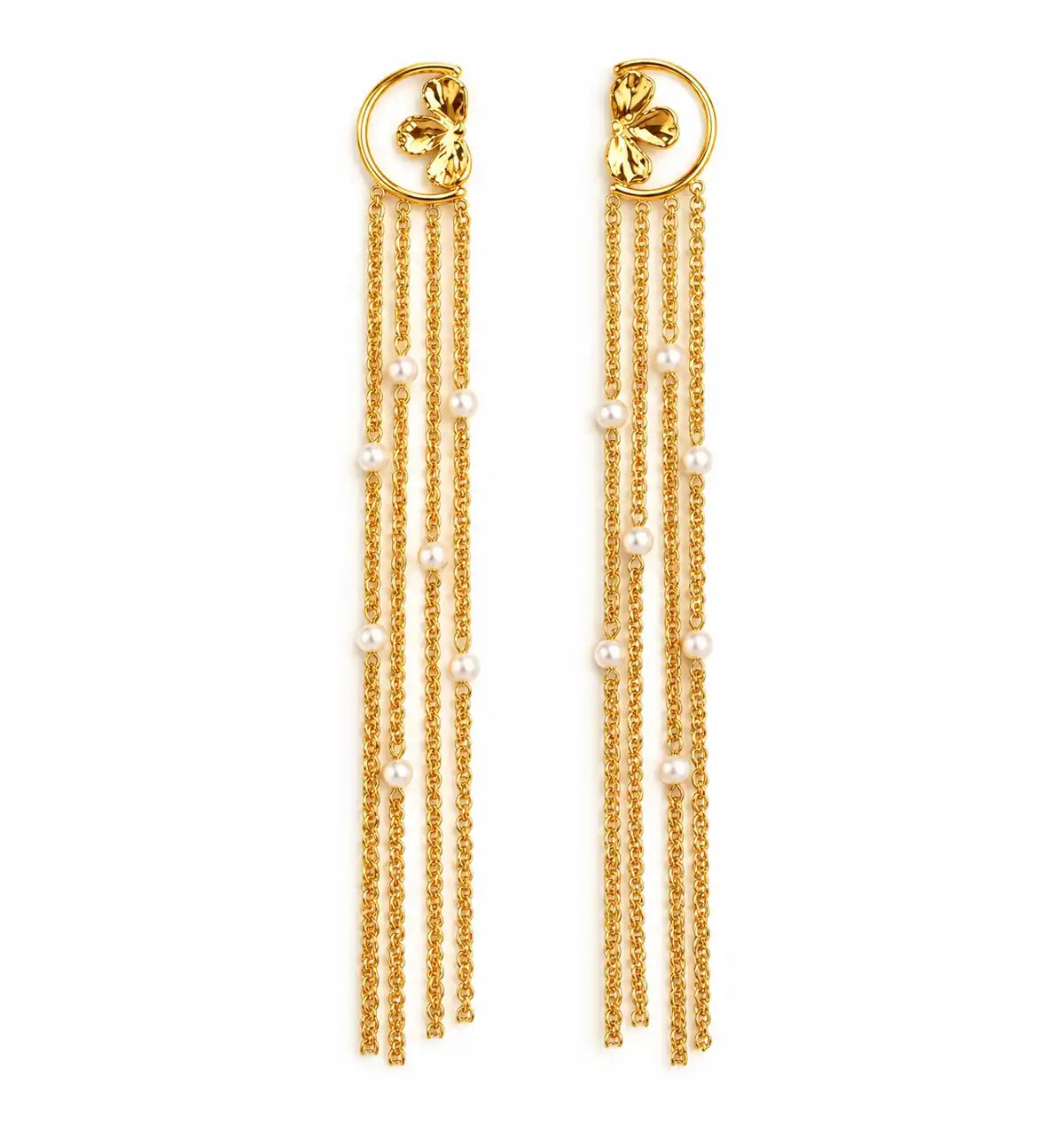 Pendientes Largos Dahlia