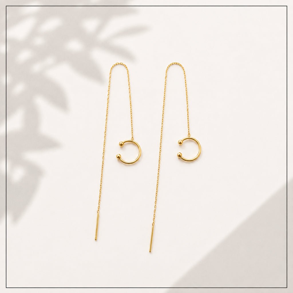 Ear Cuff con Cadena