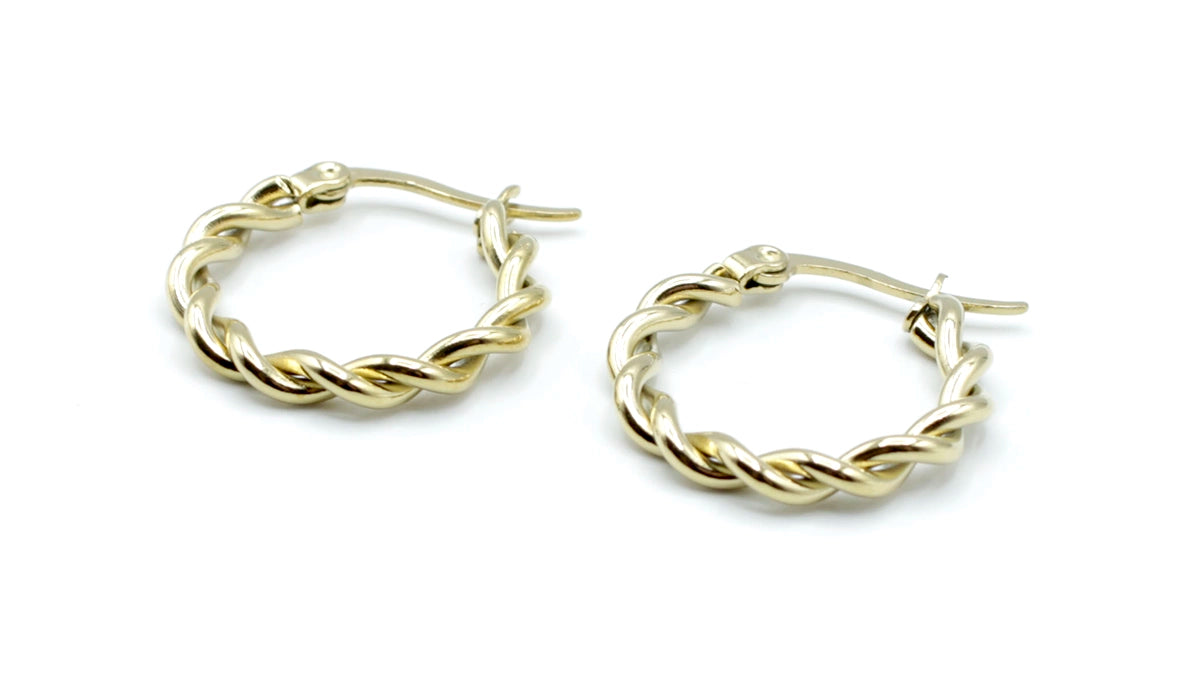 Pendientes de Aro Sunrise