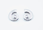 Pendientes Orilla acero inoxidable plateado, son tan ligeros que los puedes usar todos los días, o en ocasiones especiales, hipoalergénico, brillante y resistente. - DELACABRA