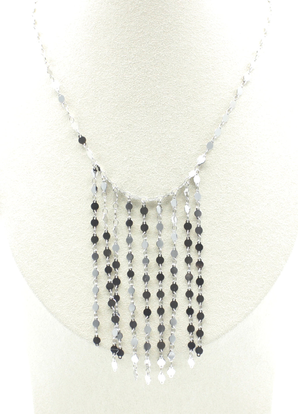 Collar Fireflies acero inoxidable plateado, uno de los topseller de la marca delacabra.com. - delacabra