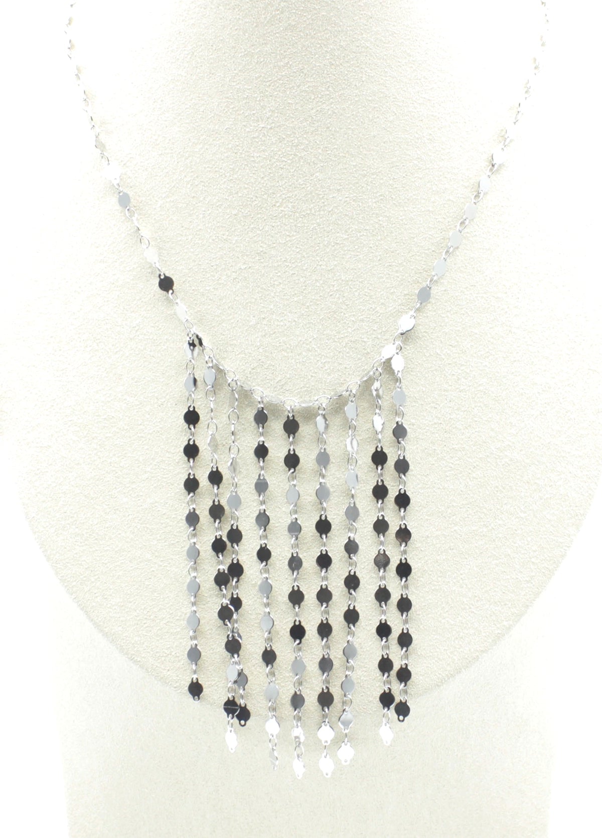 Collar Fireflies acero inoxidable plateado, uno de los topseller de la marca delacabra.com. - delacabra