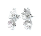 Pendientes Alma acero inoxidable plateado accesorio que combina frescura, estilo y durabilidad. - DELACABRA
