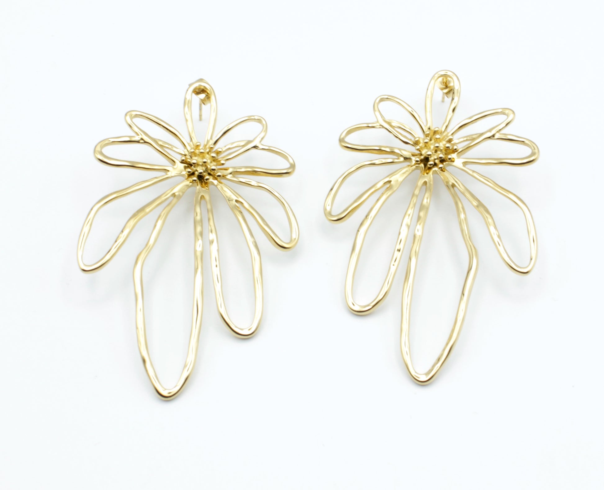 Pendientes Hibiscus - delacabra