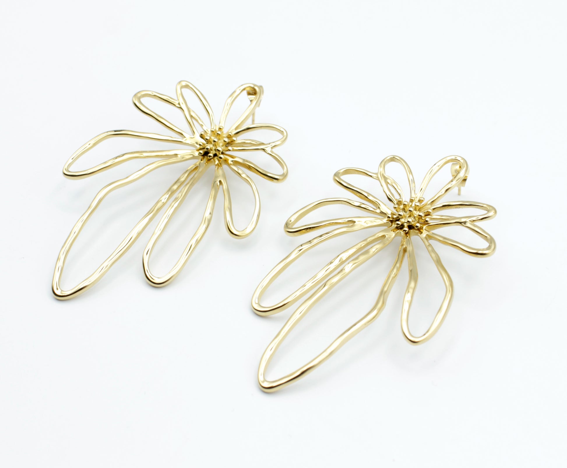 Pendientes Hibiscus - delacabra